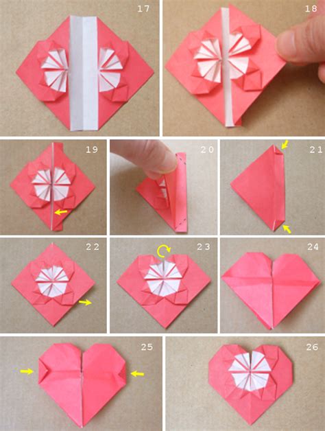 How To Fold Paper Heart Step By Step Kalam Njom