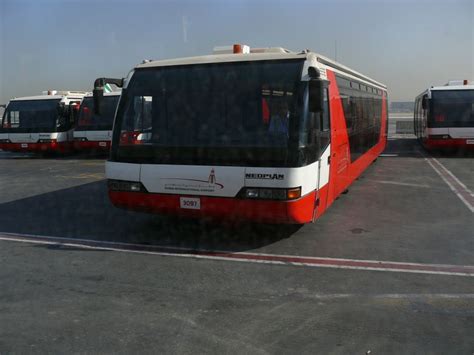 Neoplan Airliner At Dubai Airport This Is A Photo Showing A Bus That