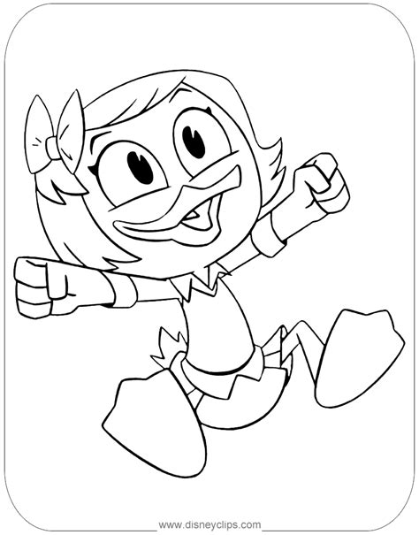 Disney Ducktales Coloring Pages Coloring Pages