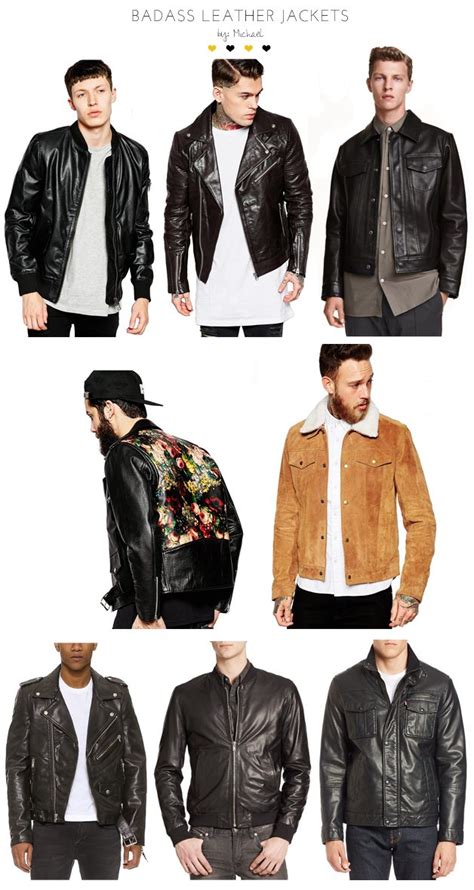 badass leather jackets by michael