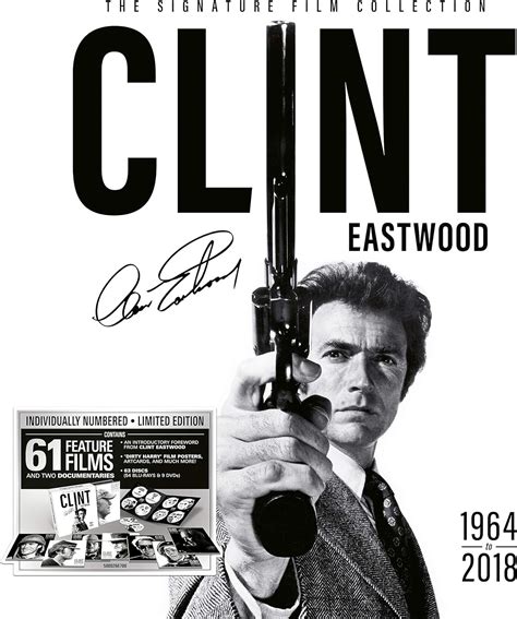 Clint Eastwood The Signature Film Collection Blu Ray Boxset Uk Special Editions Media