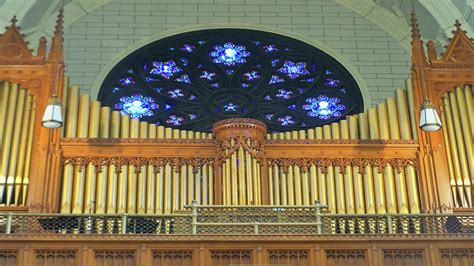 Casavant Organ Pipes At Basilica Of St Peter And Stpaul Photograph By