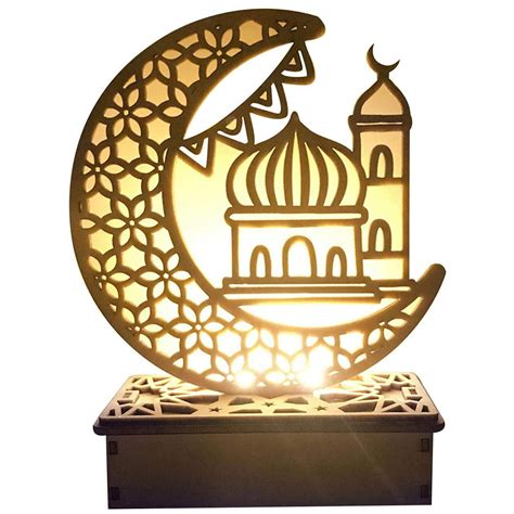 Led Muslim Ramadan Table Light Moon Star Lights Ramadan Eid Led Night