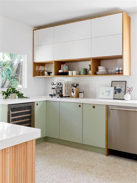 This Pistachio Kitchen Combines Nods To The 60s And Scandi Minimalism