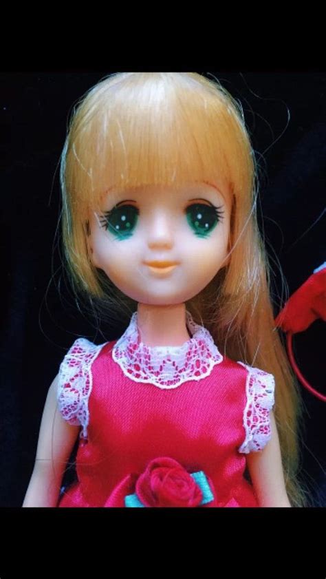 Vintage Takara Licca Friend Lina Chan Doll 1977 Rare 1st Gen Vintage