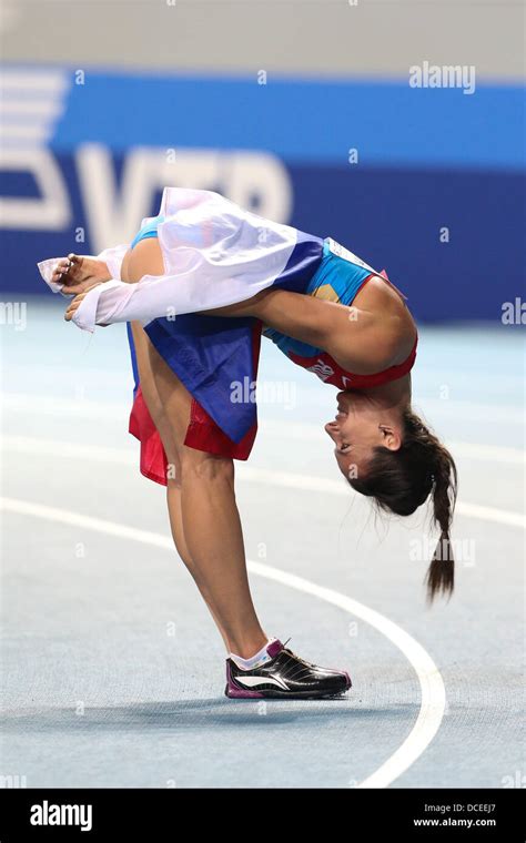 Yelena Isinbaeva Rus August 13 2013 Athletics Yelena Isinbayeva