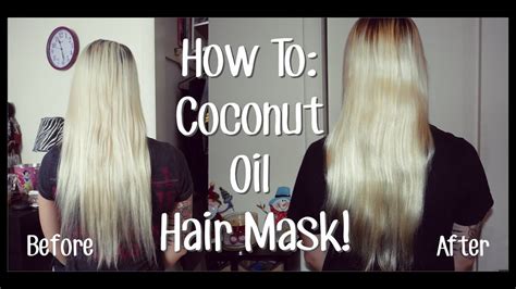 Coconut oil on bleached hair. How To: Coconut Oil Hair Mask Tutorial! - YouTube
