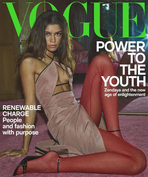 Zendaya Coleman Covers Vogue Australia Fashionsizzle