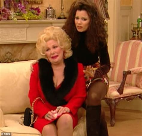 The Nanny S Fran Drescher 63 And Onscreen Mother Renee Taylor 88 Look Youthful As They