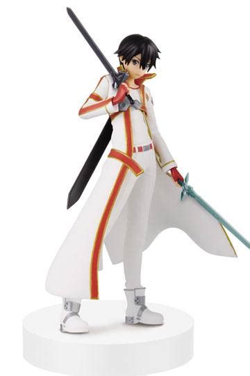 Sword Art Online Ordinal Scale Figura Kirito White Asuna Color
