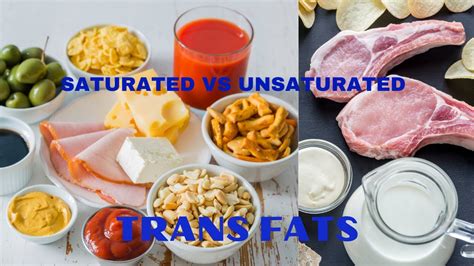 What Are Trans Fatssaturated Vs Unsaturated Fats Youtube