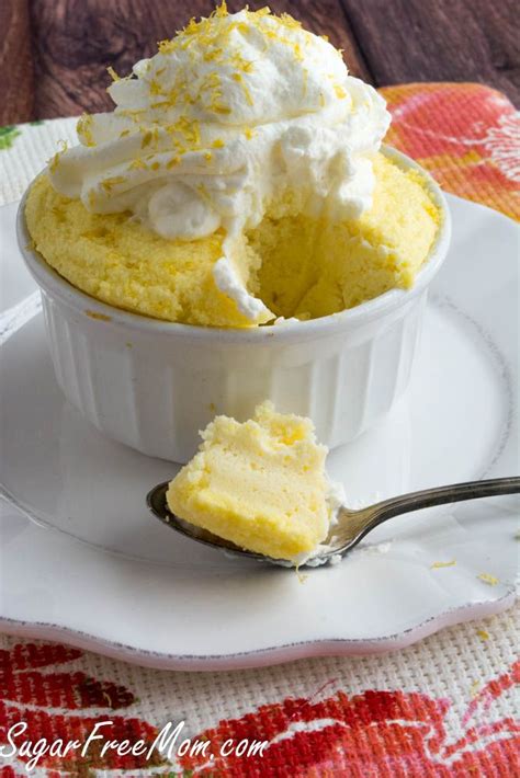 Wrap individually in plastic wrap and store in an airtight container in the freezer. Sugar-Free Lemon Mug Cake | Recipe | Sugar free desserts, Sugar free recipes, Low carb mug cakes