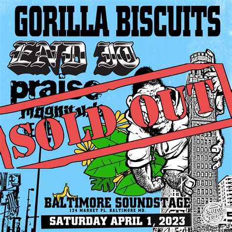 Gorilla Biscuits Baltimore Soundstage