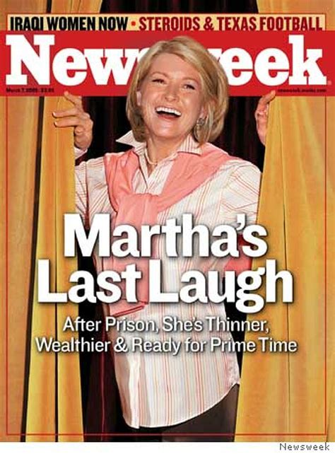Time Well Spent Martha Stewart Leaves Prison Richer More Likable And