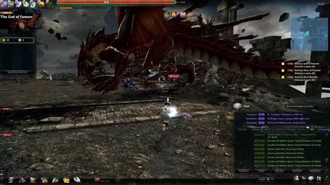 Vindictus Ancient Elchulus Dragon Fomor God First Day Youtube