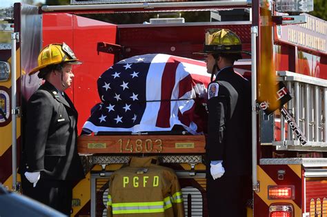 Emergency Crews Honor Md Firefighter Who Died Answering 911 Call The