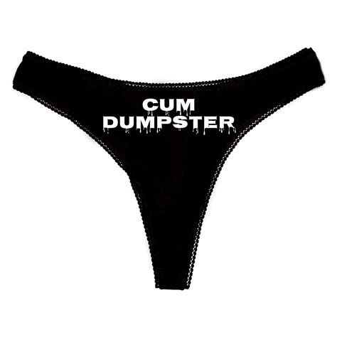 Cum Dumpster Panties Camilsole Set Knickers Vest Cami Thong Etsy