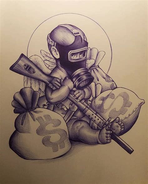 Hood Gangster Drawings