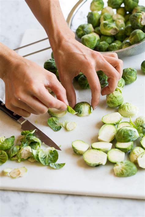 The brussels sprouts should be brown and crispy paired with the sweetness of the honey and balsamic glaze. Roasted Brussels Sprouts with Balsamic and Honey - Cooking ...