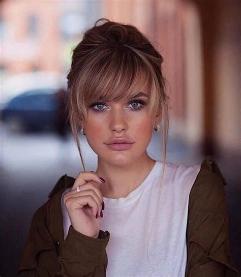 47 Fun Fresh Ways To Style Long Hair With Bangs The Cuddl Long