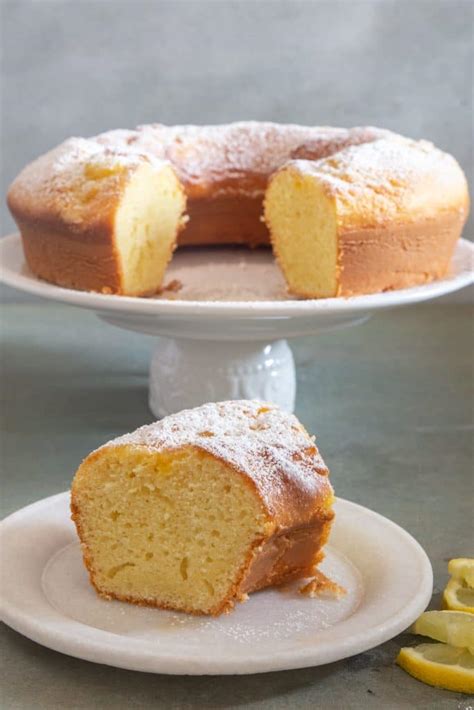 Egg Yolk Lemon Cake Recipe An Italian In My Kitchen