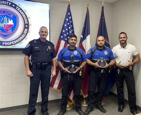 Mount Pleasant Police Department Officers Receive Life Saving Award