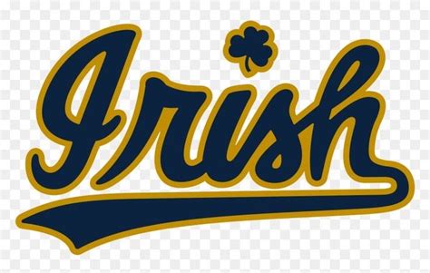 The Word Crush On A White Background With Shamrocks In Blue And Gold