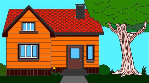 Imagine a preschool world that's only black and white. Coloring House for Kids - Coloring Pages for Kids | Learn ...