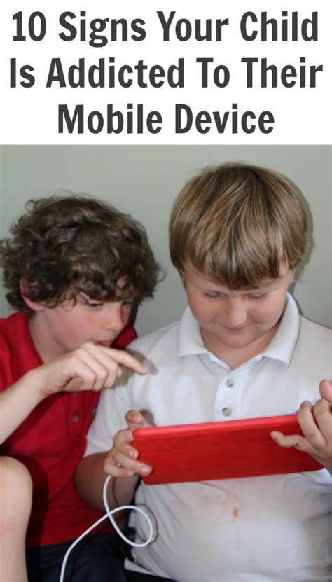 10 Signs Your Child Is Addicted To Their Mobile Device