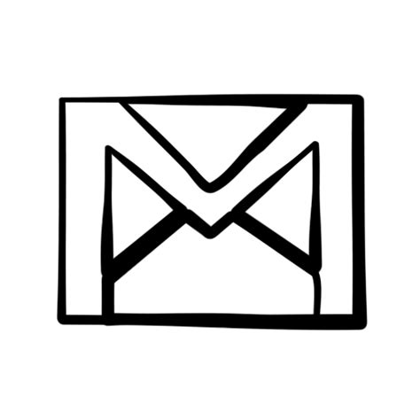 Gmail Icon Black And White 286706 Free Icons Library