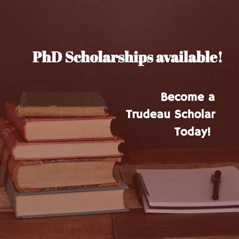 Trudeau Foundation Doctorate Scholarships International Scholarships