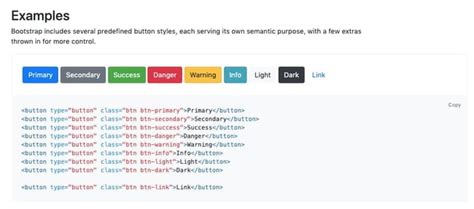 Bootstrap Buttons Classes And Styles Explained 2022