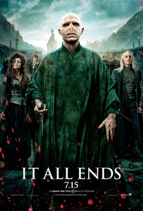 Harry Potter And The Deathly Hallows Part 2 ‘it All Ends Poster