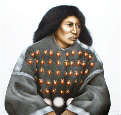 Lakota Woman Hand Colored Ap 1992 By Frank Howell For Sale On Art