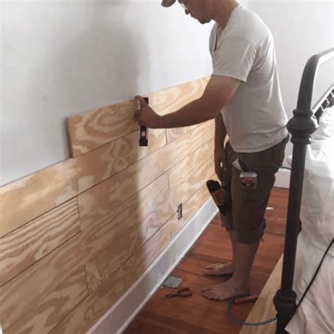 How To Build A Shiplap Wall Encycloall