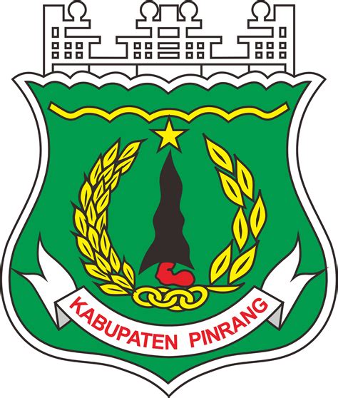 Arti Logo Lambang Kabupaten Pinrang Maringngerrang Gambaran