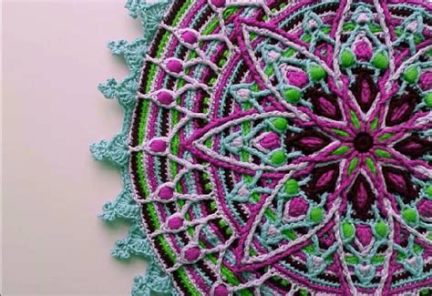 Maybe you would like to learn more about one of these? LYLAH Overlay Crochet Mandala Pattern Crocheted Home Decor