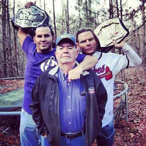 Wwe Champion Jeff Hardy And Ecw Champion Matt Hardy With Their Father Rsquaredcircle