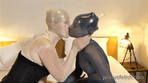 Jennys Encasement And Latex Dreams Encasement Sex In Super Shiny 1