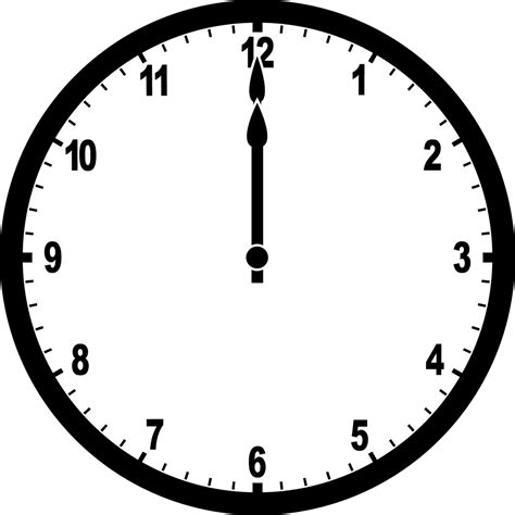 Clock 1200 Clipart Etc