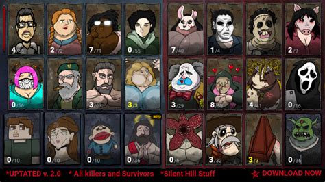 Dead By Daylight Custom Character Portraits V 20 By Johndraw54 On