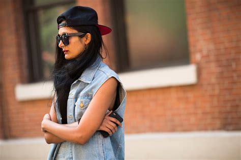 A Backwards Cap Looks Quite Cool Up Against A Grungy Style Hairstyles To Wear With A Hat