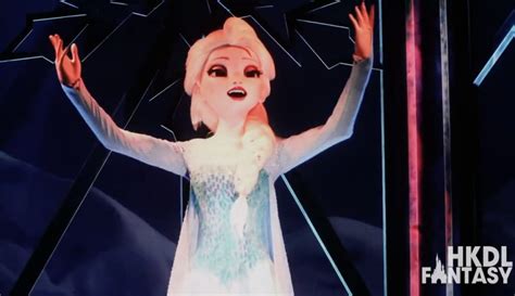 Video Elsa Animatronic With Non Projection Face Revealed For ‘frozen