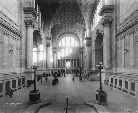 The Old Waiting Room At Pennsylvania Station In 1911 Cksa