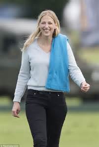 Lady Gabriella Windsor Treads In The Turf Divots At Cirencester Polo Club Daily Mail Online