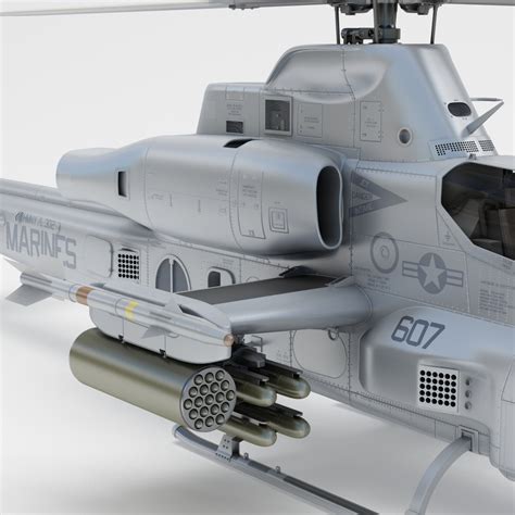 Bell Ah 1z Viper Helicopter 3ds