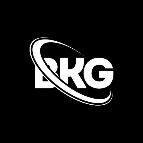 Logotipo De Bkg Carta Bkg Diseño De Logotipo De Letra Bkg Logotipo