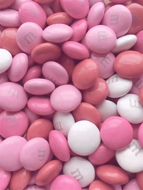 Valentines Mandms Baby Pink Aesthetic Pastel Pink Aesthetic Pink