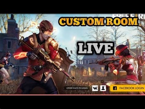 Free fire is the ultimate survival shooter game available on mobile. FREE FIRE CUSTOM ROOM LIVE l JOIN FAST l NEW UPDATE 2019 ...