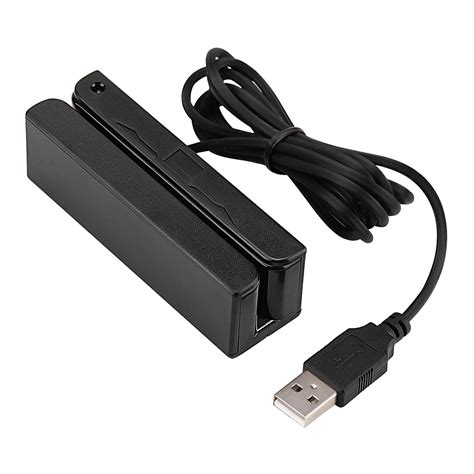 MSR90 USB Swipe Magnetic Credit Card Reader 3 Tracks Mini Smart MSR605 ...